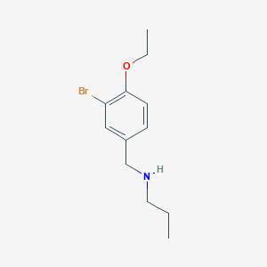 N-(3-bromo-4-ethoxybenzyl)-N-propylamine