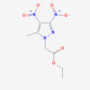 ethyl (5-methyl-3,4-dinitro-1H-pyrazol-1-yl)acetate