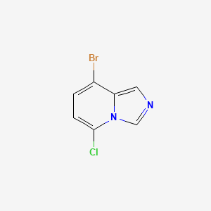 8-Bromo-5-chloroimidazo[1,5-a]pyridine
