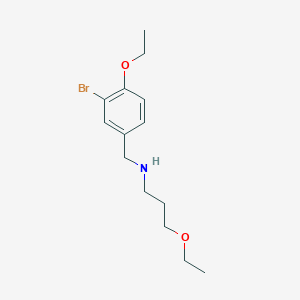 N-(3-bromo-4-ethoxybenzyl)-N-(3-ethoxypropyl)amine