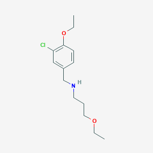 N-(3-chloro-4-ethoxybenzyl)-3-ethoxypropan-1-amine