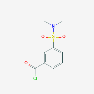molecular formula C9H10ClNO3S B2716264 3-二甲基磺酰基-苯甲酰氯 CAS No. 188674-88-6