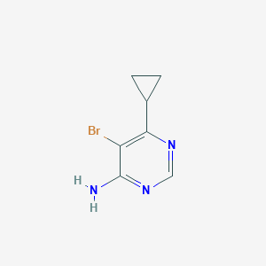 5-Bromo-6-cyclopropylpyrimidin-4-amine