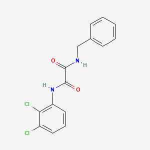 molecular formula C15H12Cl2N2O2 B2716490 N~1~-benzyl-N~2~-(2,3-dichlorophenyl)ethanediamide CAS No. 306742-85-8