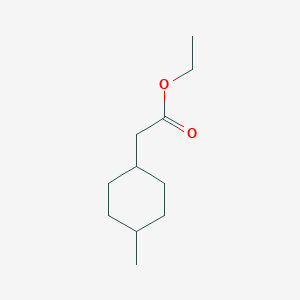 molecular formula C11H20O2 B2716495 Ethyl 2-(4-methylcyclohexyl)acetate CAS No. 33953-94-5
