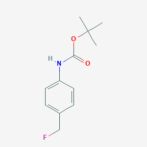 Tert-butyl N-[4-(fluoromethyl)phenyl]carbamate
