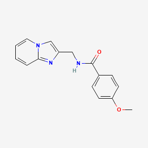 N-(imidazo[1,2-a]pyridin-2-ylmethyl)-4-methoxybenzamide