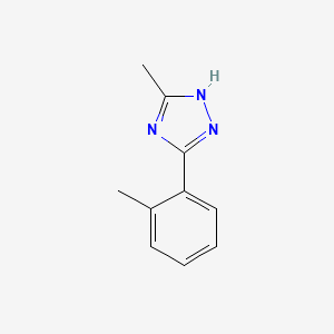 3-methyl-5-(2-methylphenyl)-1H-1,2,4-triazole