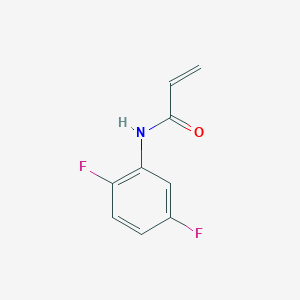 molecular formula C9H7F2NO B2716747 N-(2,5-difluorophenyl)prop-2-enamide CAS No. 1155980-04-3