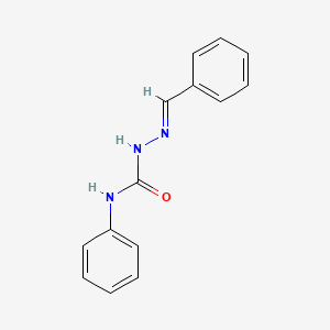 1-[(E)-Benzylideneamino]-3-phenyl-urea