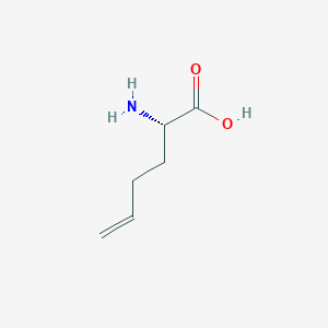 molecular formula C6H11NO2 B2716762 (s)-2-Aminohex-5-enoic acid CAS No. 90989-12-1