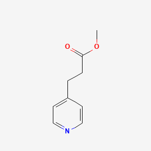 molecular formula C9H11NO2 B2716766 Methyl 3-(4-pyridyl)propanoate CAS No. 90610-07-4