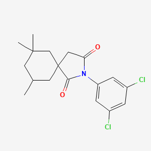 2-(3,5-Dichlorophenyl)-7,7,9-trimethyl-2-azaspiro[4.5]decane-1,3-dione