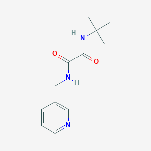 molecular formula C12H17N3O2 B2716851 N-tert-Butyl-N'-pyridin-3-ylmethyl-oxalamide CAS No. 331864-68-7