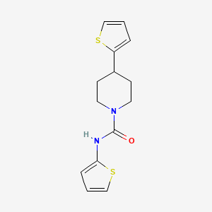 N,4-di(thiophen-2-yl)piperidine-1-carboxamide