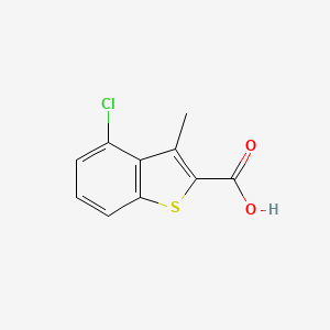 4-Chloro-3-methylbenzo[B]thiophene-2-carboxylic acid