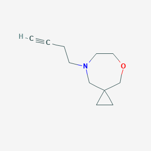 8-But-3-ynyl-5-oxa-8-azaspiro[2.6]nonane