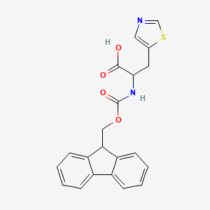 molecular formula C21H18N2O4S B2717026 Fmoc-3-Ala(5-thiazoyl)-OH CAS No. 1379836-38-0