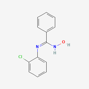 N-(2-chlorophenyl)-N'-hydroxybenzenecarboximidamide