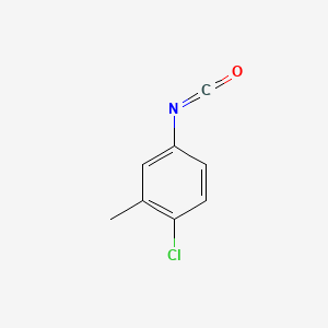 molecular formula C8H6ClNO B2717244 4-Chloro-3-methylphenyl isocyanate CAS No. 51488-20-1
