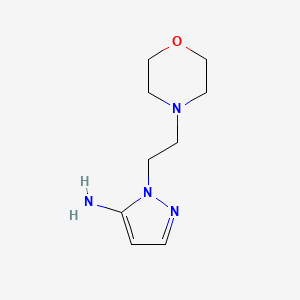 1-(2-Morpholin-4-ylethyl)-1H-pyrazol-5-amine