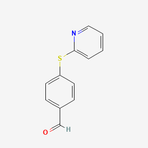 4-(Pyridin-2-ylsulfanyl)benzaldehyde