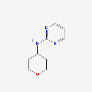 N-(oxan-4-yl)pyrimidin-2-amine