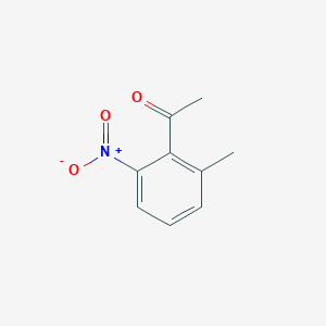 molecular formula C9H9NO3 B2717419 1-(2-Methyl-6-nitrophenyl)ethanone CAS No. 4127-55-3