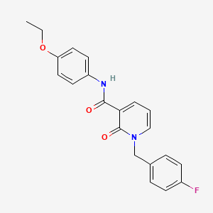 N-(4-ethoxyphenyl)-1-(4-fluorobenzyl)-2-oxo-1,2-dihydropyridine-3-carboxamide