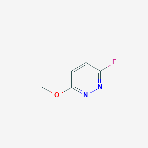 molecular formula C5H5FN2O B2717433 3-Fluoro-6-methoxypyridazine CAS No. 1934842-49-5