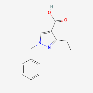 1-benzyl-3-ethyl-1H-pyrazole-4-carboxylic acid