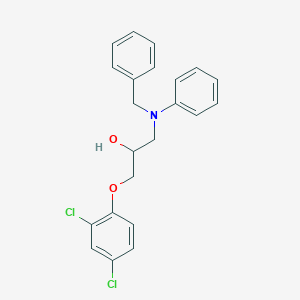 molecular formula C22H21Cl2NO2 B2717574 1-(苄基(苯基)氨基)-3-(2,4-二氯苯氧基)丙醇 CAS No. 540770-72-7
