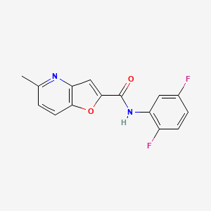 N-(2,5-difluorophenyl)-5-methylfuro[3,2-b]pyridine-2-carboxamide