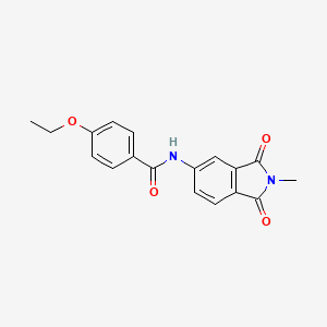 4-ethoxy-N-(2-methyl-1,3-dioxoisoindolin-5-yl)benzamide