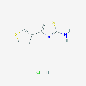 4-(2-Methylthiophen-3-yl)thiazol-2-amine hydrochloride