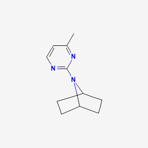 7-(4-Methylpyrimidin-2-yl)-7-azabicyclo[2.2.1]heptane