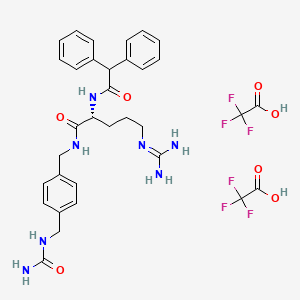 molecular formula C33H37F6N7O7 B2717824 Bibo-3304 tfa CAS No. 2310085-85-7