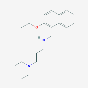 N-[3-(diethylamino)propyl]-N-[(2-ethoxy-1-naphthyl)methyl]amine
