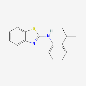 N-[2-(propan-2-yl)phenyl]-1,3-benzothiazol-2-amine