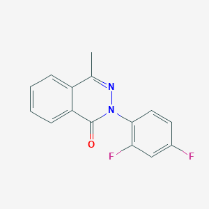 2-(2,4-difluorophenyl)-4-methyl-1(2H)-phthalazinone