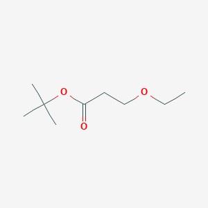 molecular formula C9H18O3 B2718101 Tert-butyl 3-ethoxypropanoate CAS No. 133803-24-4
