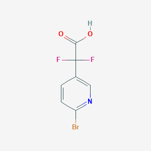 2-(6-Bromopyridin-3-yl)-2,2-difluoroacetic acid