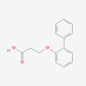 3-(2-Phenylphenoxy)propanoic acid