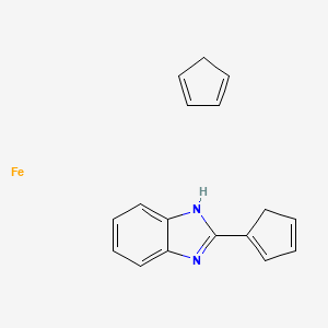 molecular formula C17H16FeN2 B2718234 2-二茂铁基苯并咪唑 CAS No. 34830-88-1