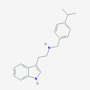 molecular formula C20H24N2 B271832 2-(1H-indol-3-yl)-N-(4-isopropylbenzyl)ethanamine 