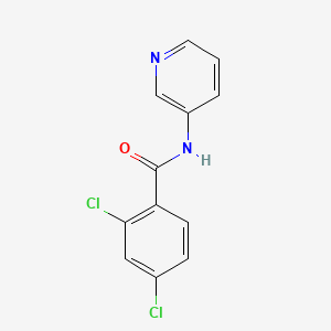 molecular formula C12H8Cl2N2O B2718321 2,4-dichloro-N-(pyridin-3-yl)benzamide CAS No. 197800-84-3