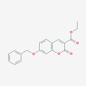 Ethyl 2-oxo-7-phenylmethoxychromene-3-carboxylate