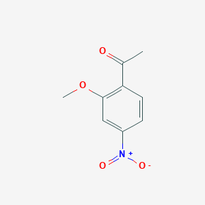 molecular formula C9H9NO4 B2718341 1-(2-甲氧基-4-硝基苯基)乙酮 CAS No. 90564-14-0
