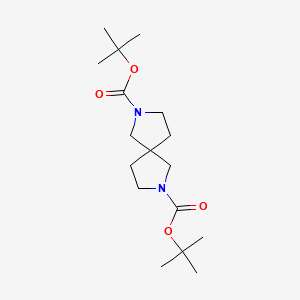 2,7-Di(tert-butyloxycarbonyl)-2,7-diazaspiro[4.4]nonane