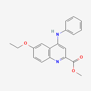 Methyl 6-ethoxy-4-(phenylamino)quinoline-2-carboxylate